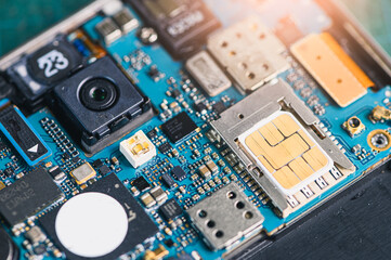 smartphone circuit board