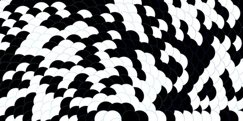 Dark BLUE vector pattern with spheres. Glitter abstract illustration with colorful drops. Pattern for booklets, leaflets.