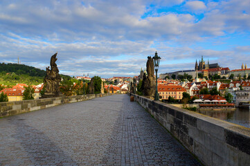 Charles Bridge in the Morning, Prague