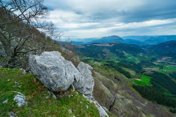 Orisol u Orixol mountain, Alava, Basque Country, Spain, Europe