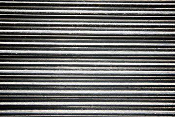 Obraz premium Metal roller shutter view