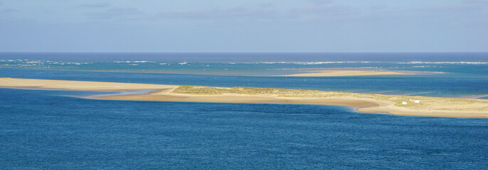 Banc d'Arguin, Bassin d'Arcachon, département de la Gironde, France