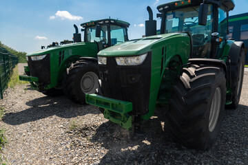 New agricultural tractors in stock