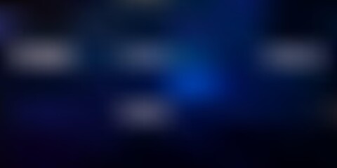 Dark blue, yellow vector gradient blur pattern.