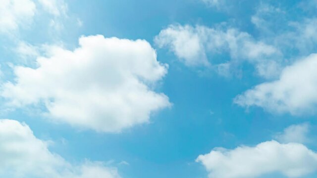 青空・雲・タイムラプス