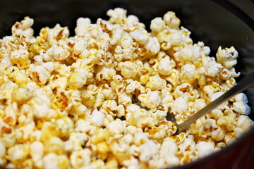 出来立てのポップコーン