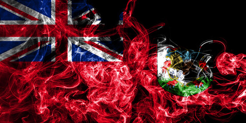 Bermuda smoke flag, British Overseas Territories, Britain dependent territory flag