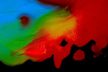 Abstract palette of colorful background,Abstract Art Acrylic Painting Texture Background,spring colors,summer colors,spring festival background,painted Surface design, texture wall-Illustration