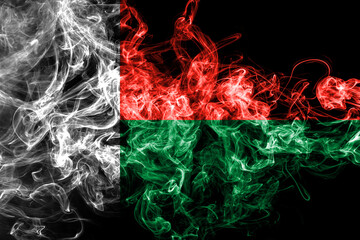 Madagascar smoke flag