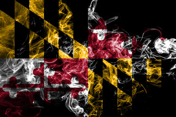 Maryland state smoke flag, United States Of America