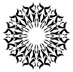 abstract floral ornament