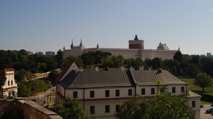 Fototapeta na wymiar Lublin, the Old Town, the Royal Castle