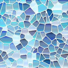 abstract vector stained-glass mosaic background