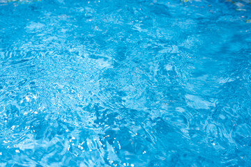 Fresh clear blue water
Fresh clear blue ripple watersurface with reflections. Background textur for holiday and bathing fun.