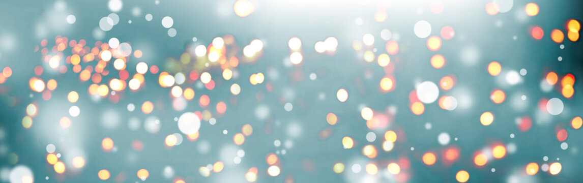 abstrakt lichter abend verlauf farben banner