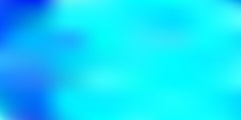 Light blue vector gradient blur template.