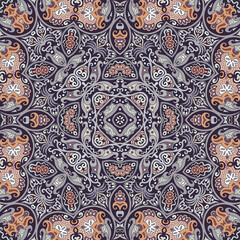 Vector ethnic nature ornamental background