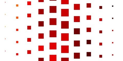 Light Orange vector background in polygonal style. Colorful illustration with gradient rectangles and squares. Modern template for your landing page.