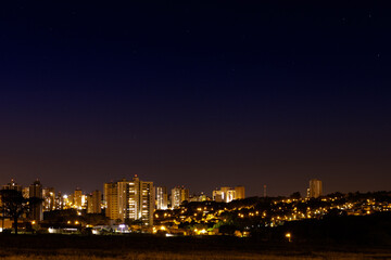 Obraz premium night view of the city