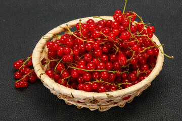 Sweet tasty fresh Red currant