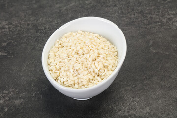 Arborio rice for Italian risotto