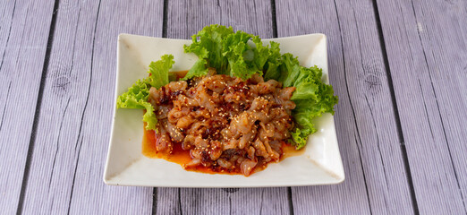 Thai Sea Food Mixed Dishes 