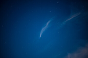 Stunning image of Comet Neowise viewed in Northern Hemisphere July 2020