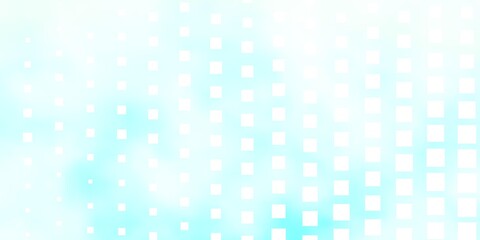 Light BLUE vector template with rectangles. Modern design with rectangles in abstract style. Modern template for your landing page.