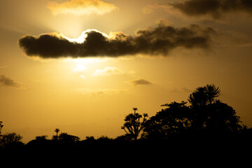 Fototapeta premium Pôr do sol Angola