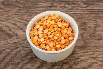 Dry peas for cooking