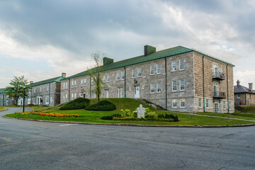 Citadel of Quebec (1673) - a National Historic Site of Canada. Citadel is oldest military building in Canada, and forms part of the fortifications of Quebec City.