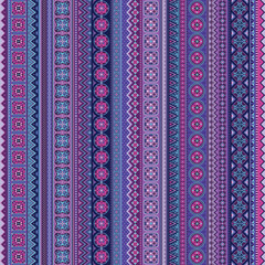 Abstract ethnic stripe pattern, vector background
