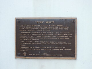 New Orleans Cemetery 