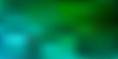 Light green vector gradient blur backdrop.