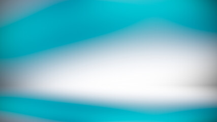 Blue room in 3D.Blur abstract Background