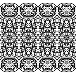 Vector ethnic nature ornamental background