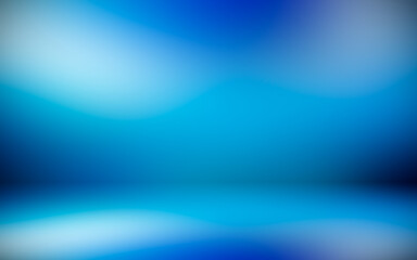 Blue room in 3D.Blur abstract Background © Jully X