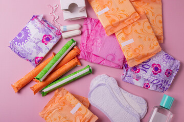 individual means of female hygeine items