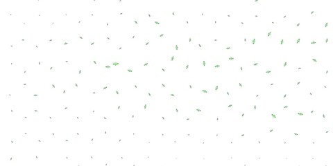 Light Green vector template with businesswoman signs.