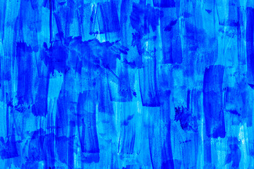 Fototapeta premium Multicolor seamless pattern of strokes of paint in cold, blue colors. Pattern for applying to fabric or printing on business cards, invitations, booklets. To illustrate art projects