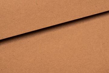 Abstract brown paper background geometric cardboard sheet