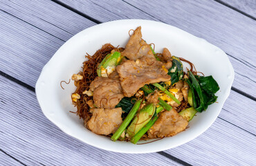 Thai Noodle Soups Mixed Dishes 