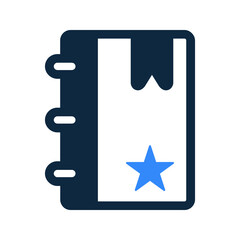 Bookmark icon design / vector graphics