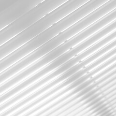 Obraz premium Abstract of white and gray background caused by light shining through the blinds, Dark and bright lines