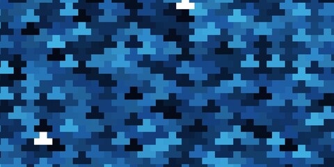 Light BLUE vector texture in rectangular style. Illustration with a set of gradient rectangles. Pattern for busines booklets, leaflets