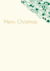 Fototapeta premium Christmas_card_food