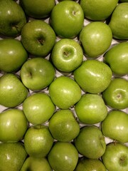 Fototapeta na wymiar grüne Äpfel