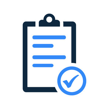 Agreement or directory submission icon design