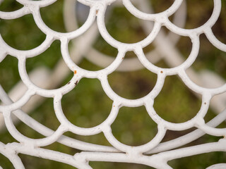 white metal fish scale pattern © Дмитрий Пешехонов