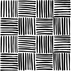 black and white seamless pattern